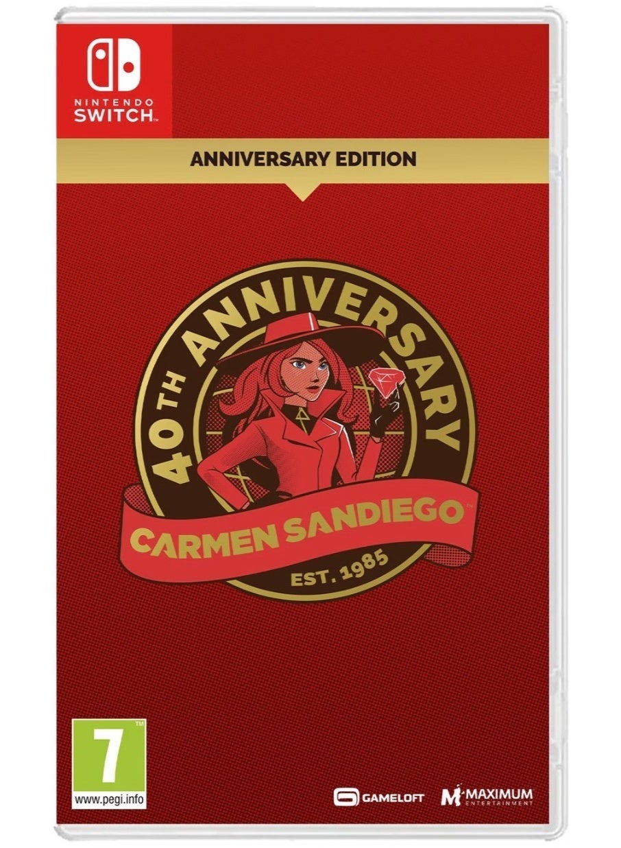 NINTENDO NINTENDO Carmen Sandiego 40th Anniversary Edition N70395598V