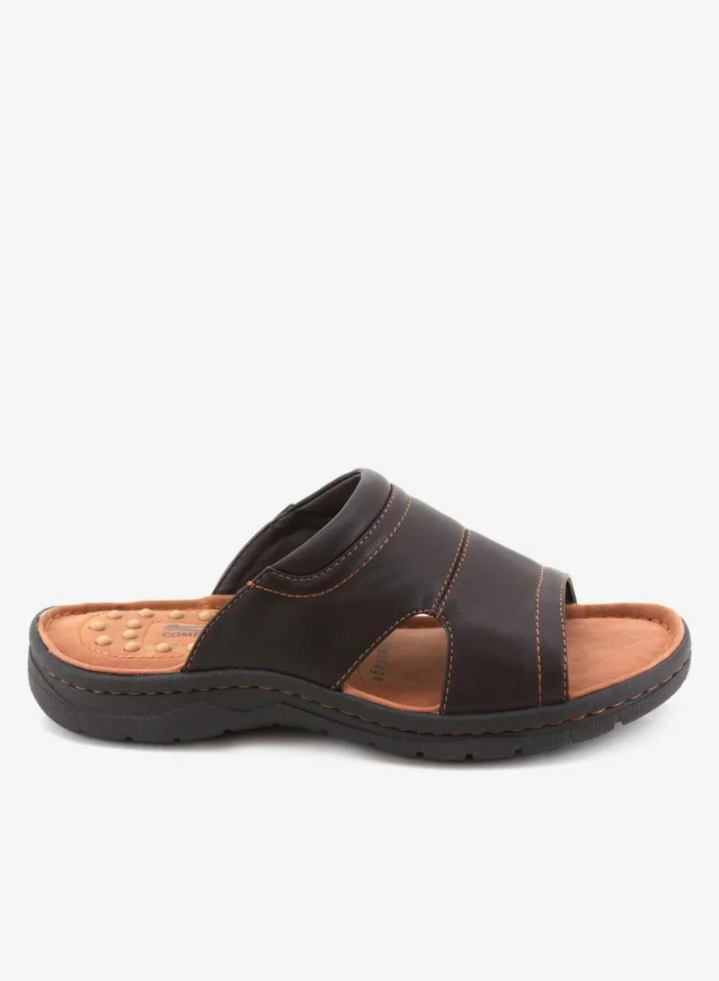 Bata Cross Strap Comfort Slides