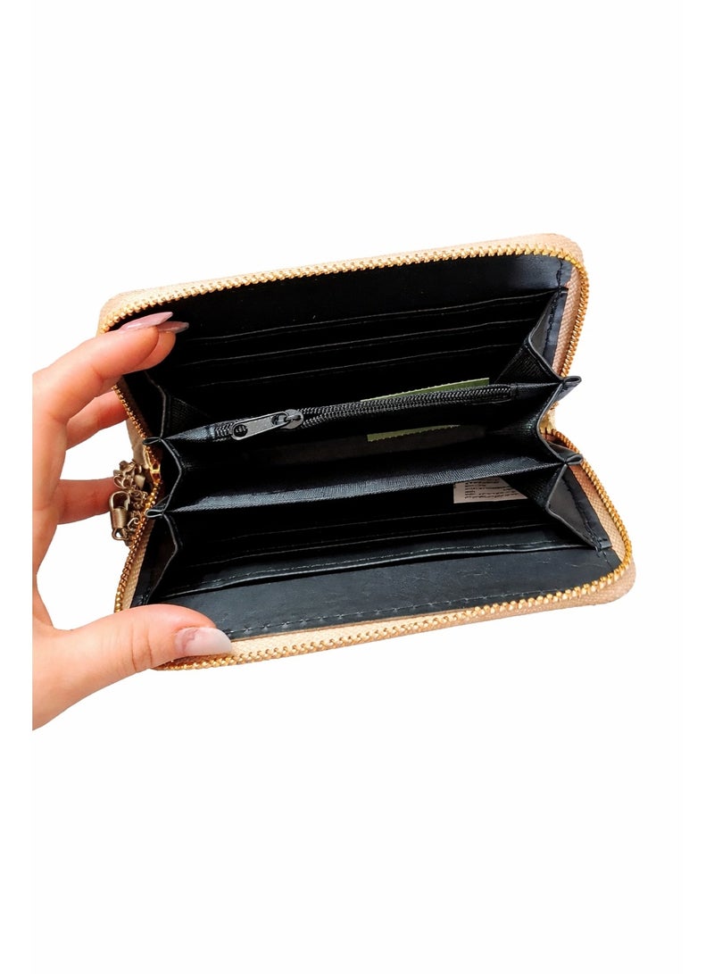 Women’s Small Clutch Wallet with Zipper – Elegant Hand & Shoulder Evening Bag for Special Occasions - Image 2