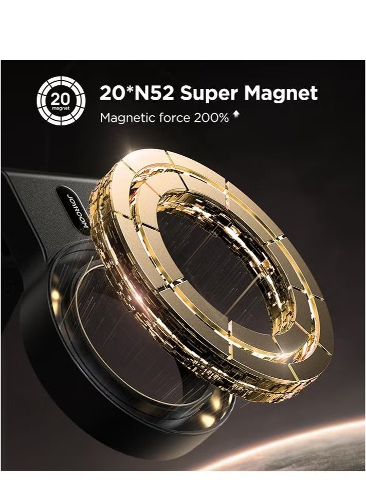 فيسوس حامل هاتف مغناطيسي على شكل طائرة - ضروري للسفر، قابل للدوران 360 درجة بدون استخدام اليدين، مناسب للمكتب والسيارة، لهاتف iPhone 16 Pro Max - Image 2