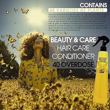 Redist TwoPhase Hair Conditioner 400ml Miracle Oil 40 Overdose LeaveIn Treatment for Detangling Shine and Split End Removal - Image 3
