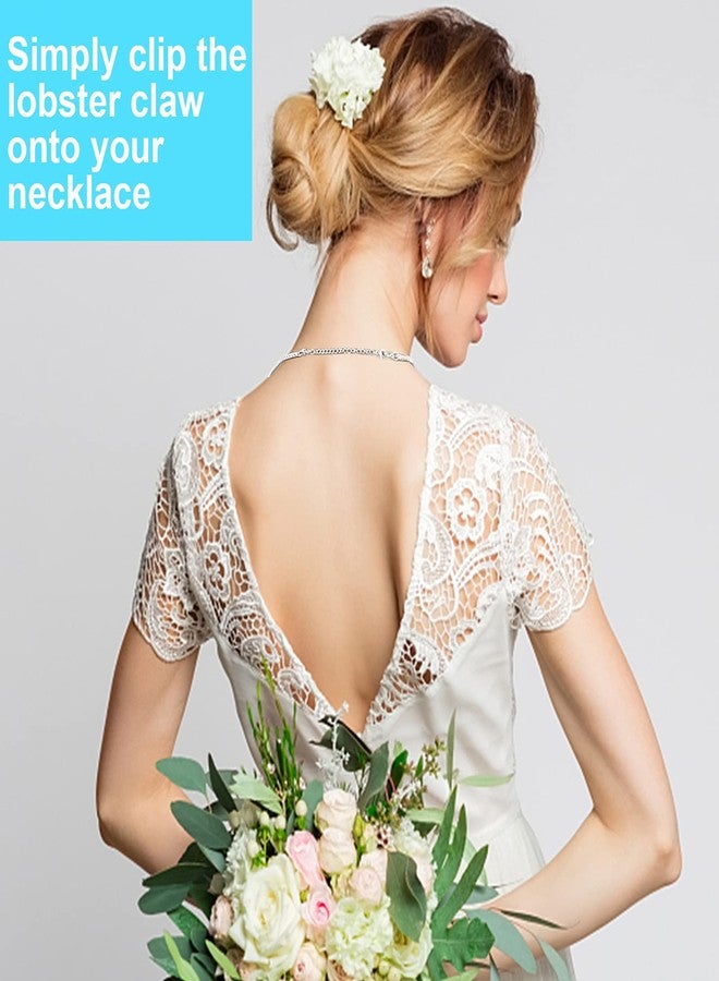 UUBAAR 12 PCS Necklace Extenders - Stainless Steel Necklace Extension Chain for Jewelry, Bracelets & Anklets (1"-6" Lengths, Silver) - Image 5