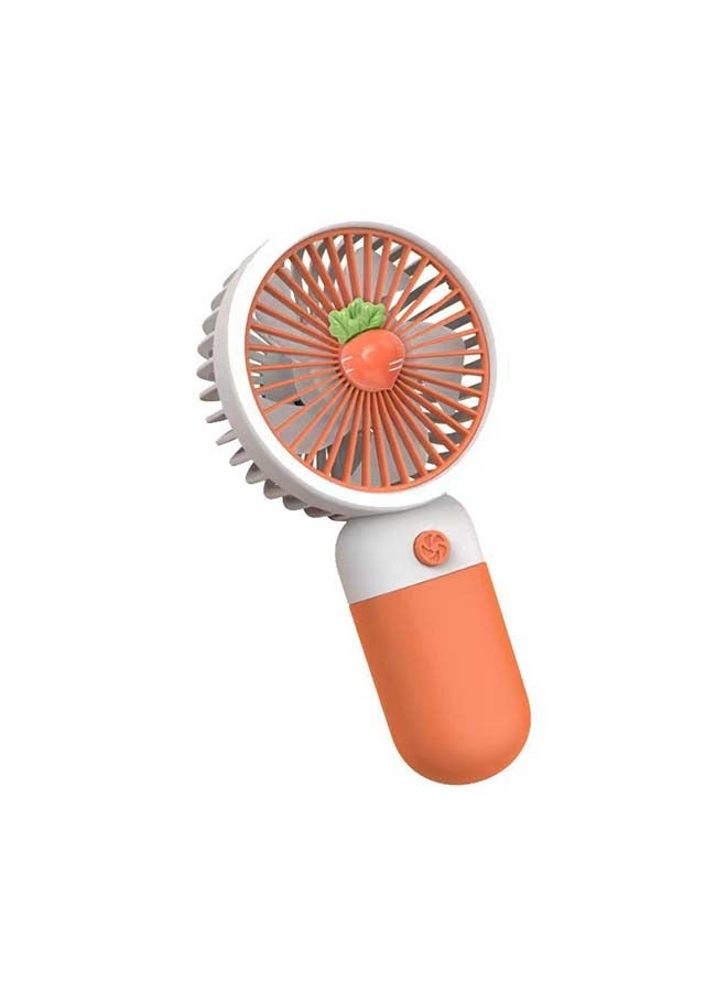 Portable USB Mini Rechargeable Quiet Handheld Fan - Image 1