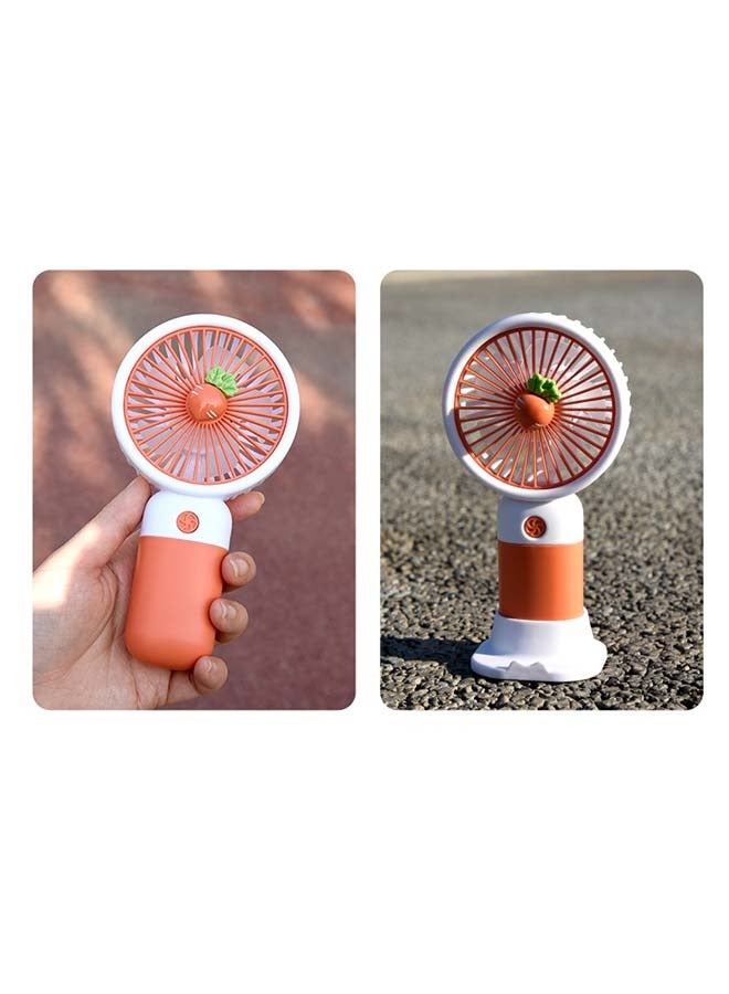 Portable USB Mini Rechargeable Quiet Handheld Fan - Image 2
