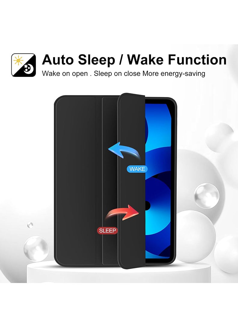 Protective Flip Case For Apple iPad Air 13 (2024) With Trifold Stand Auto Wake Sleep Shockproof Cover Floral pattern
