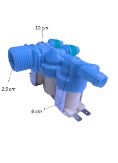 Generic Samsung Washing Machine Water Inlet Valve 3 Ways Model DC-62-00266E 220/240V Solenoid Valve Compatible With Samsung Washing Machine Washers & Dryers  - Image 2