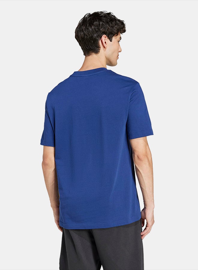 Adidas Essentials Small Logo Single Jersey T-Shirt - Image 2