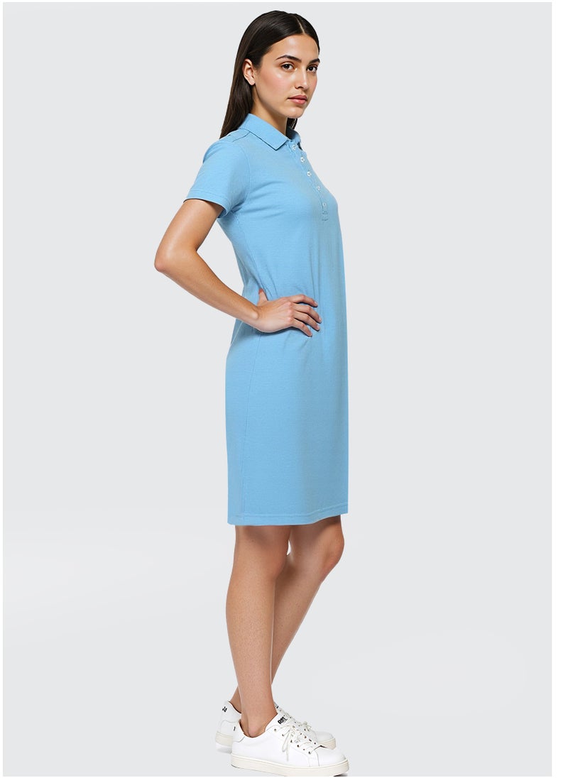 NAUTICA Short Sleeve Premium Cotton Knee Length Dress  - Image 2