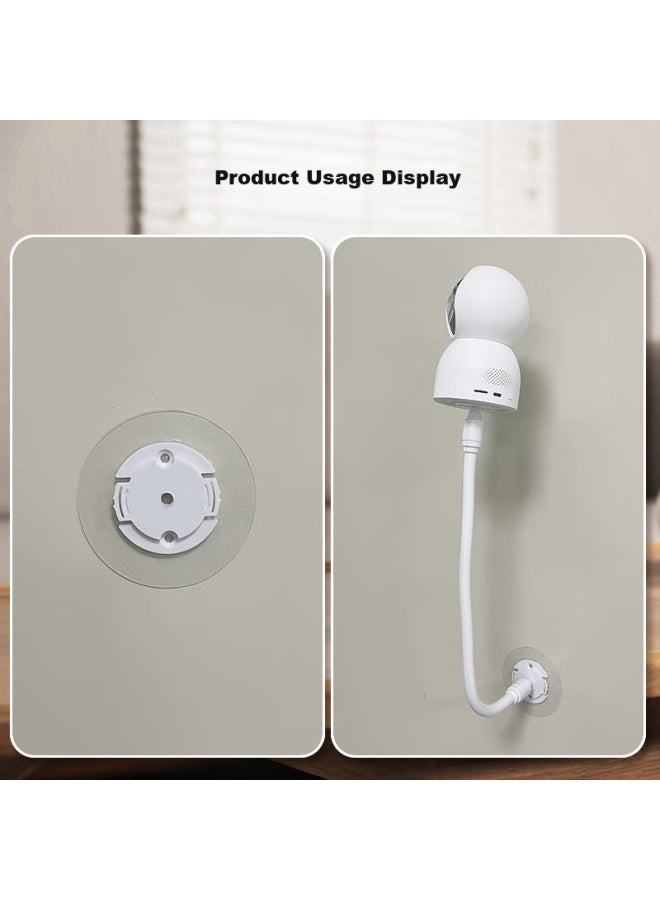 Win Potential Yingqian Wall Mount Bracket For Xiaomi Cameras, No Drilling Required, Compatible With C700/C500/C300/720P/2K/2/3 Ptz Cameras And Xiaobai Surveillance Cameras, Wall Mount With Flexible Hose - Image 5