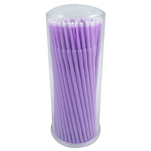 ATLIN Touch Up Paint Brushes, 100 Pack of 1.5mm Disposable Micro Applicators for Automotive Paint Chip Repair - Image 1
