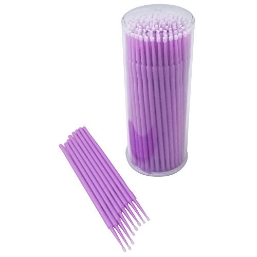 ATLIN Touch Up Paint Brushes, 100 Pack of 1.5mm Disposable Micro Applicators for Automotive Paint Chip Repair - Image 4