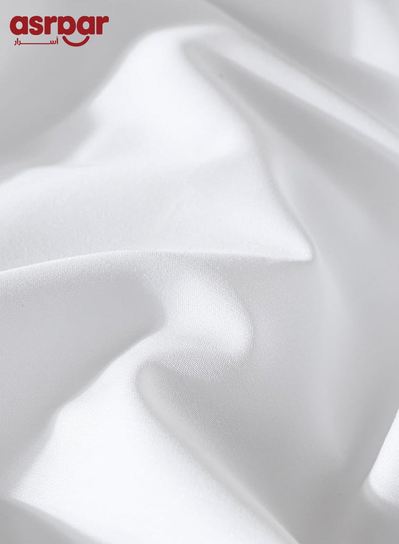 أسرار واقي وسادة ممتاز مقاوم للماء - غطاء وسادة بسحاب، أغطية ناعمة ومريحة مقاومة لحشرات السرير، آمن ضد الحساسية ويحمي من الأوساخ والفتات، حماية سائلة هادئة غير مزعجة بنسبة 100%، أبيض 75 × 50 سم - 4 غطاء وسادة - Image 5