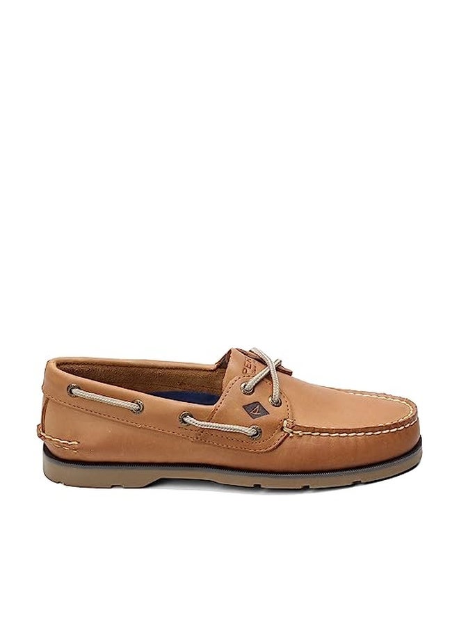 Sperry Mens Leeward 2-Eye Boat Shoe, Sahara, 8 - Image 1