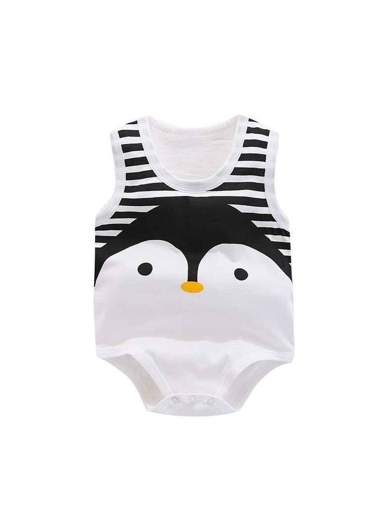 Loquat - Baby Summer Thin Triangle Bodysuit - Image 1