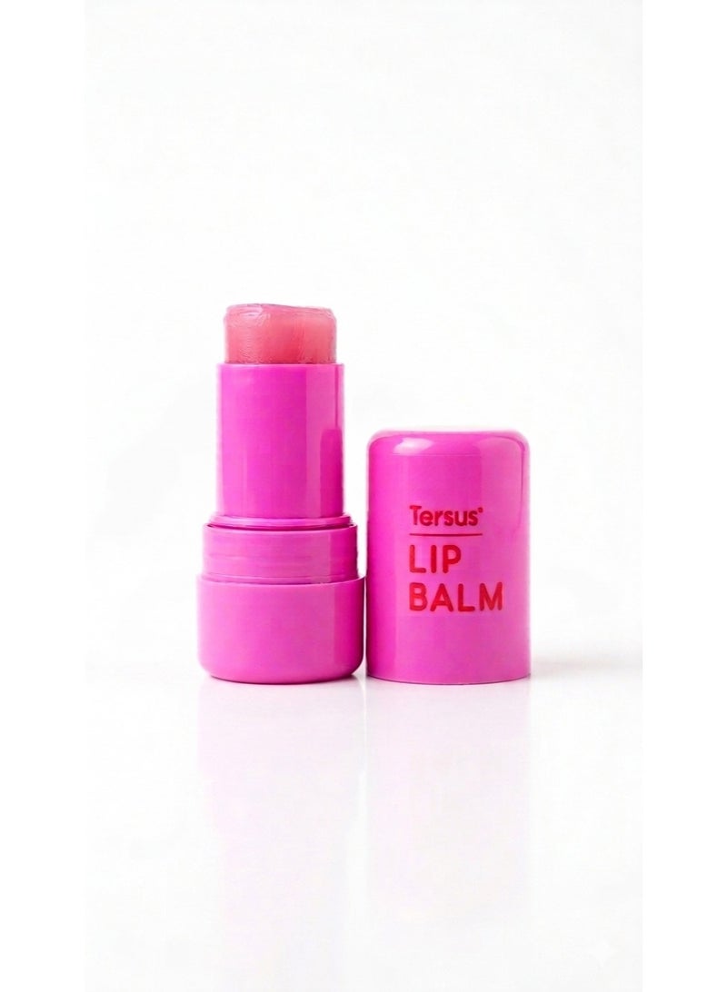 Tersus Lip Balm with Shea & Cocoa Butter, UV Protection & Natural Pink Tint - 15g - Image 1