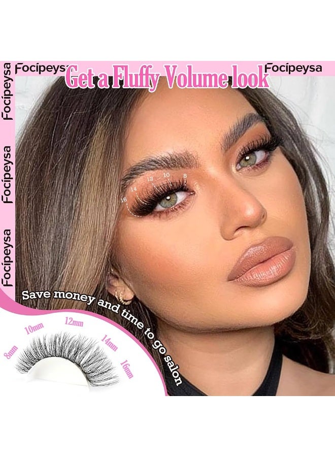 رموش تجميع فردية كثيفة | أفضل رموش عنقودية لتركيب احترافي سهل وراحة تامة - Image 2