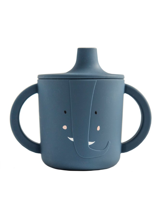 Trixie Silicone Sippy Cup With Handles - 200ml - Mrs. Elephant - Image 1