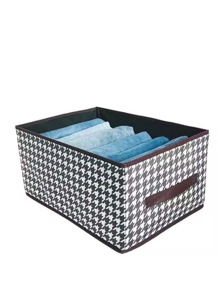 Foldable Clothing Organizer and Storage Box – Durable Fabric Closet Organizer for Clothes, Toys, and Household Items, Space-Saving and Elegant Storage Solution for Bedroom, Wardrobe, and Home Organization - Image 1