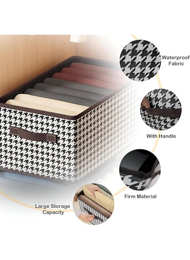 Foldable Clothing Organizer and Storage Box – Durable Fabric Closet Organizer for Clothes, Toys, and Household Items, Space-Saving and Elegant Storage Solution for Bedroom, Wardrobe, and Home Organization - Image 3