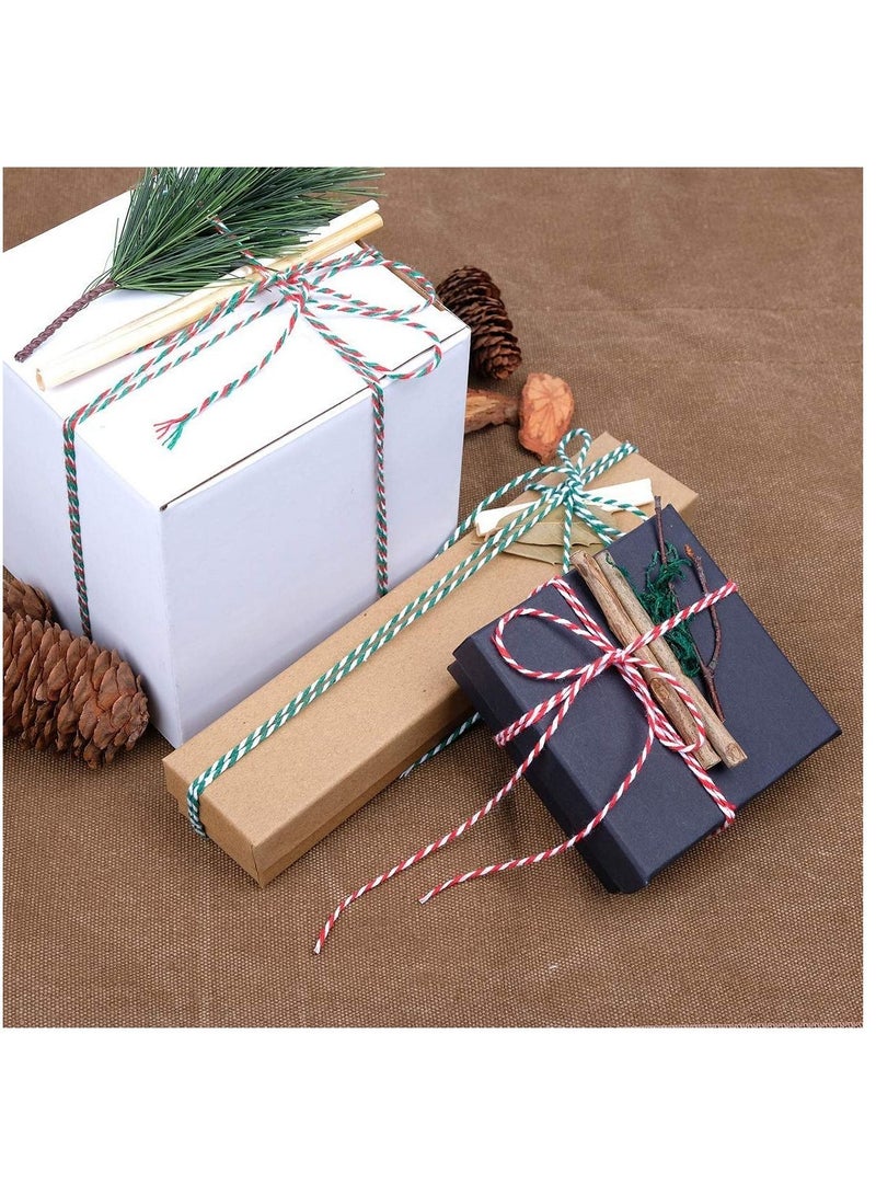 SYOSI 2 Rolls Colored Cotton Rope 200m Solid Wrapping Twine Durable Butchers String for Gift Meat Crafts Garden Wedding Decoration Packaging Thread - Image 4