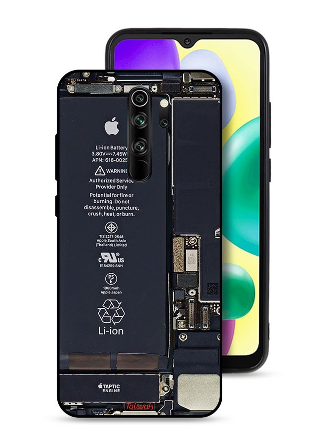 Tolwak Xiaomi Redmi Note 8 Pro Protective Case Cover Phone Circuit Pattern - Image 1