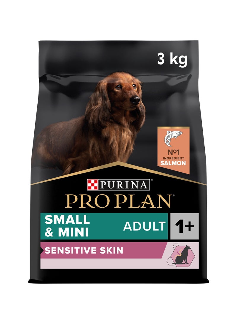 Purina Pro Plan طعام جاف للكلاب البالغة الصغيرة والحساسة، مع السلمون - Image 1