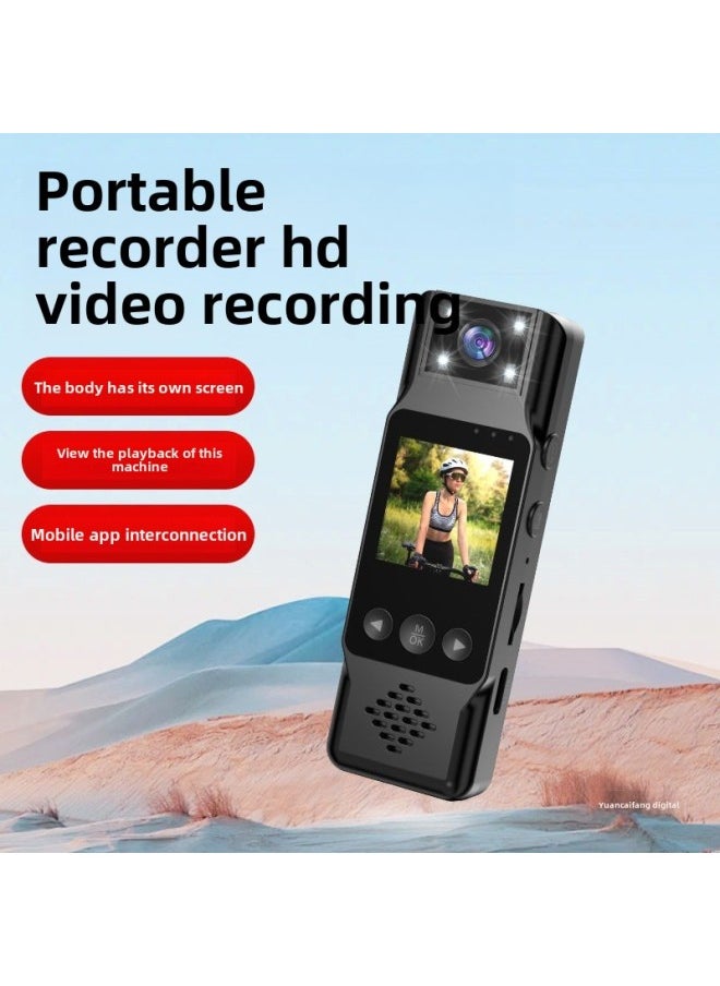 ماركة غير محددة 2025 كاميرا رياضية HD كاميرا ركوب إنفاذ القانون مسجل في الهواء الطلق مسجل فيديو مسجل فيديو عملي لون الجسم: 1080p معدن عاري  - Image 4
