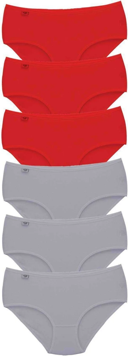 توتكو Passion 6 Pieces Passion Women High Waist Bato Thin Rubber Panties S6