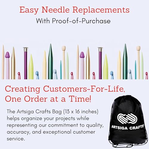 KnitPro مجموعة كروشيه كنيت برو أواسيز للمبتدئين مع خطافات كروشيه بحجم 2 بوصة 2.0، 2.5، 3.0، 3.5، 4.0، 4.5، 5.0 مم قابلة للتبديل، علامات غرز، شريط قياس والمزيد، حقيبة قماشية مع حقيبة مشروع - Image 5