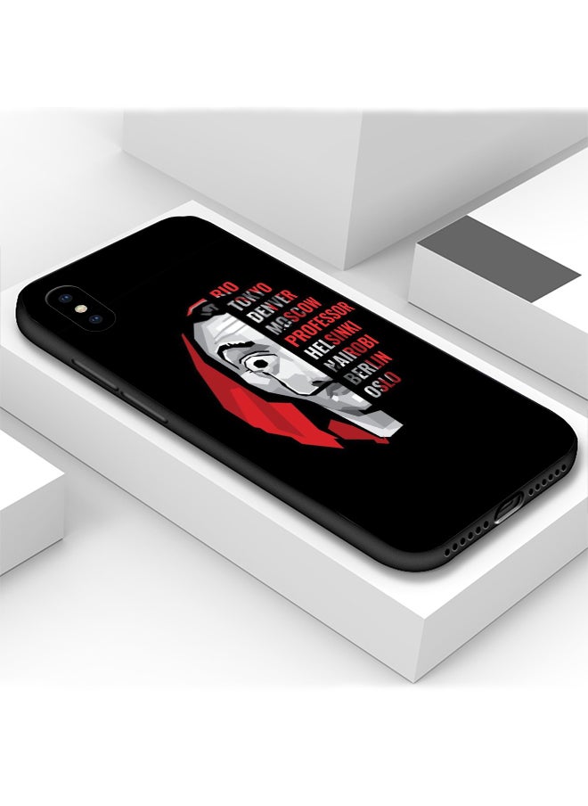 Generic - Protective Shockproof Case Cover For Apple iPhone X Money Heist street fashion art Drawing - Image 1