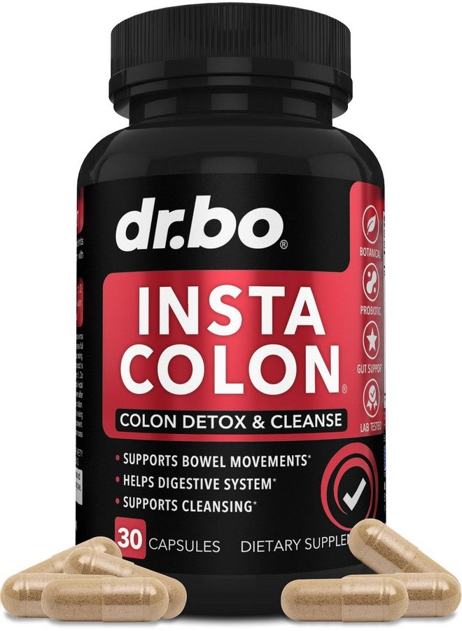 dr.bo Colon Cleanser Detox for Weight Flush - 15 Day Colon Cleanse Pills Poop for Women Men - Fast Natural Laxative, Bowel Movement Supplements Intestinal Health Body Flush Stomach Bloating Gut Loss Support - Image 1