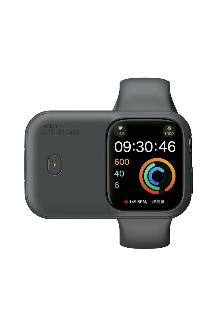 general Portable 1200mAh Power Bank for Apple Watch Ultra 44/45/46 mm Magnetic Wireless Charger Fast Charging, Overheat Protection & Smart Power Management