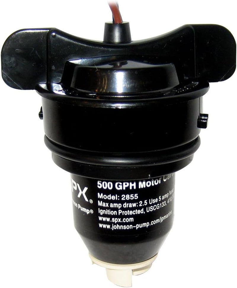 Johnson Pump 28552 Marine Pump Cartridge for 500 GPH Motor - Black - Image 2