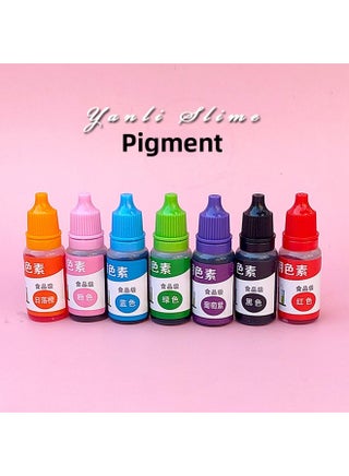 Invisible Through Thai Slime Suit Frozen Hard Crystal Mud Net Red Foaming Gum Glitter Material Decompression Slime-Color:Invisible Transparent Thai 400ml + 7 Colors Of Pigments, Five-piece Packaging Box - pzsku/Z88FF2B6947E85A4B832CZ/45/1745461218/727c6908-a076-4d77-9d74-08660e51ac45