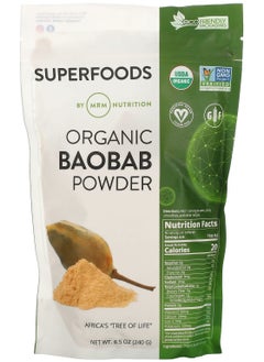 MRM Nutrition Organic Baobab Powder, 8.5 oz (240 g) 
