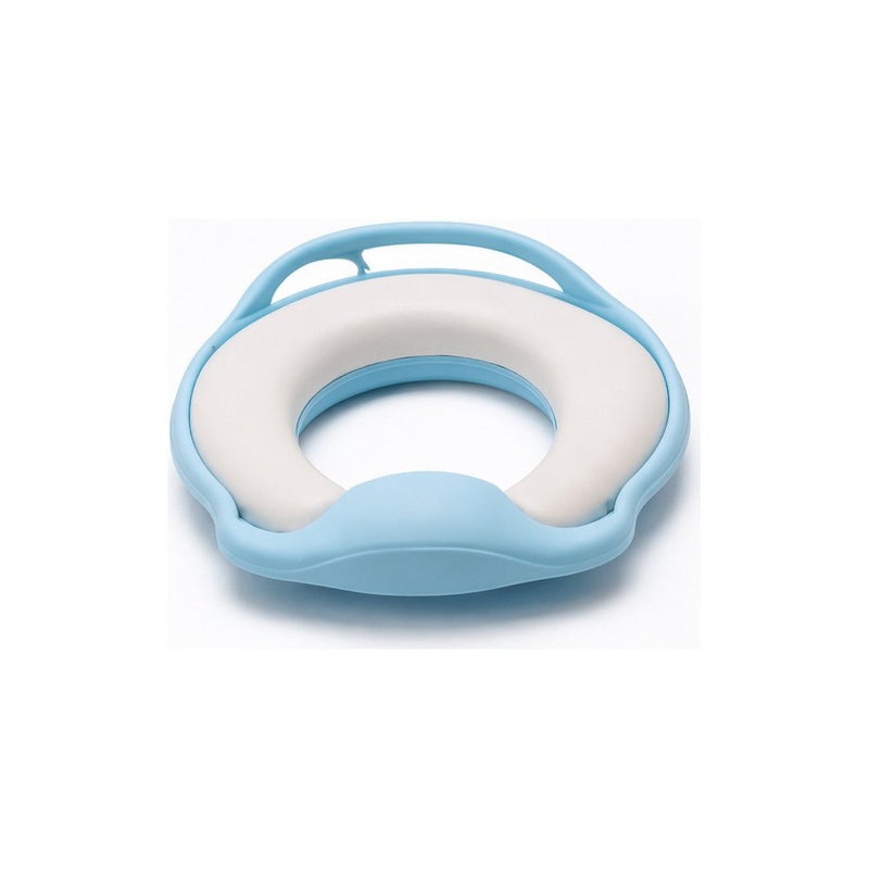 Birkie Toddler Toilet Training Seat in Blue and White for Ages 6 Months and Up - Image 2