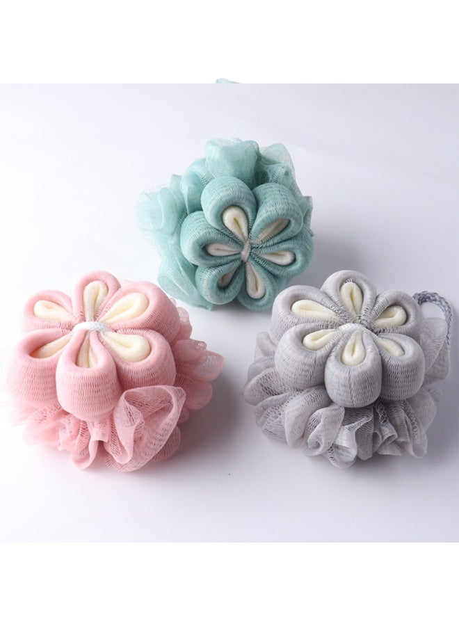 3 Pcs Bath Sponge Shower Soft Mesh Body Wash Shower Sponge Essential Skin Care for Women & Men Bathing Tool - Image 2
