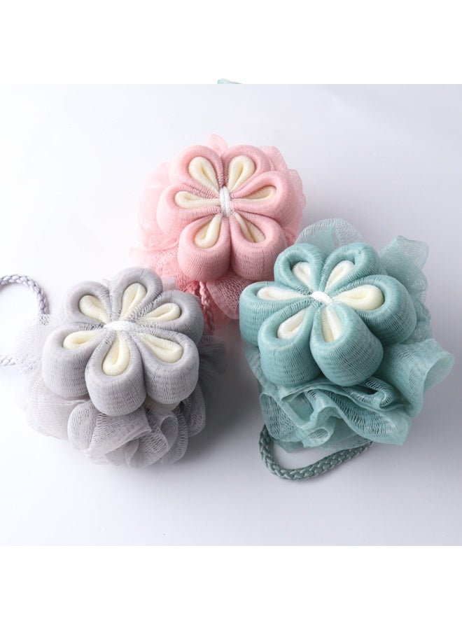3 Pcs Bath Sponge Shower Soft Mesh Body Wash Shower Sponge Essential Skin Care for Women & Men Bathing Tool - Image 3
