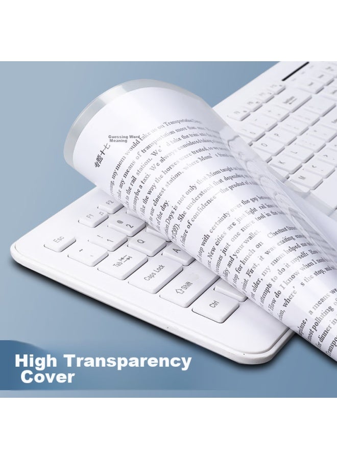 Simaa Gradient Water Drop Pull Rod Clip, Thickened Pp A4 Student Storage Folder For Resumes And Reports, File Holder With Pull Rod, Pack Of 10, Matcha Milk Green, 22469 - Image 5