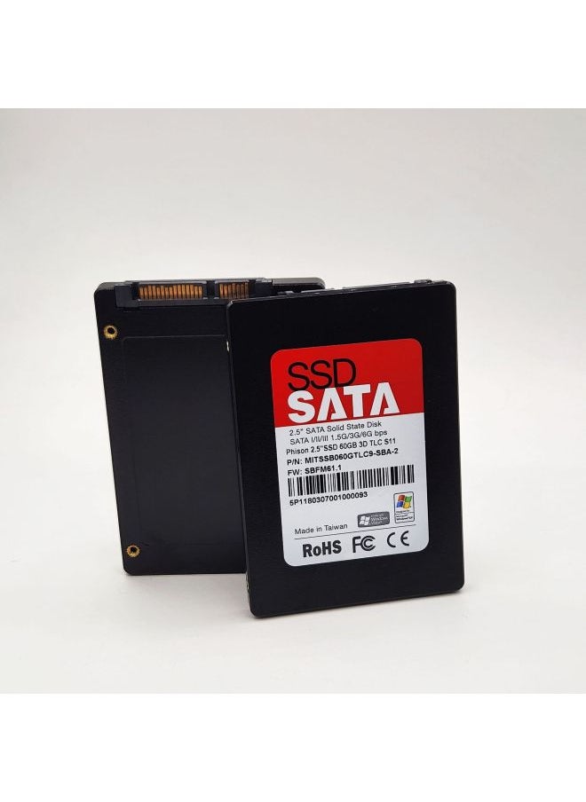 Generic Solid State Disk SSD 2.5-inch SSD SATA Interface TLC Particle SSD Solid State Disk-Capacity:60GB  - Image 2