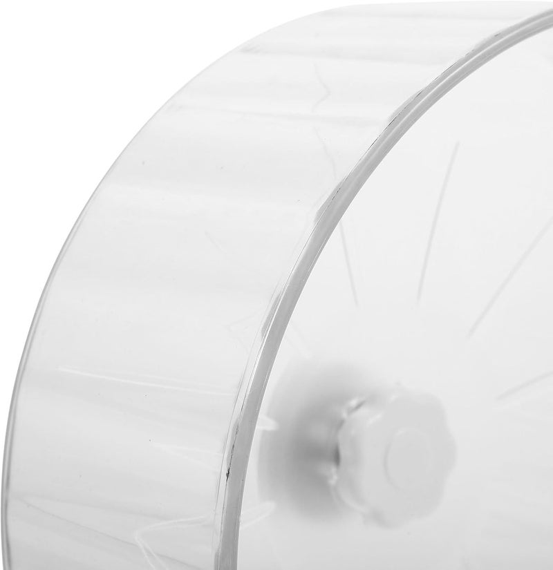 Hamster Running Wheel Silent Dual-Bearing 22cm Crystal Exercise Wheel for Small Animals Gerbils Mice Hedgehogs Pet Sports - Image 3