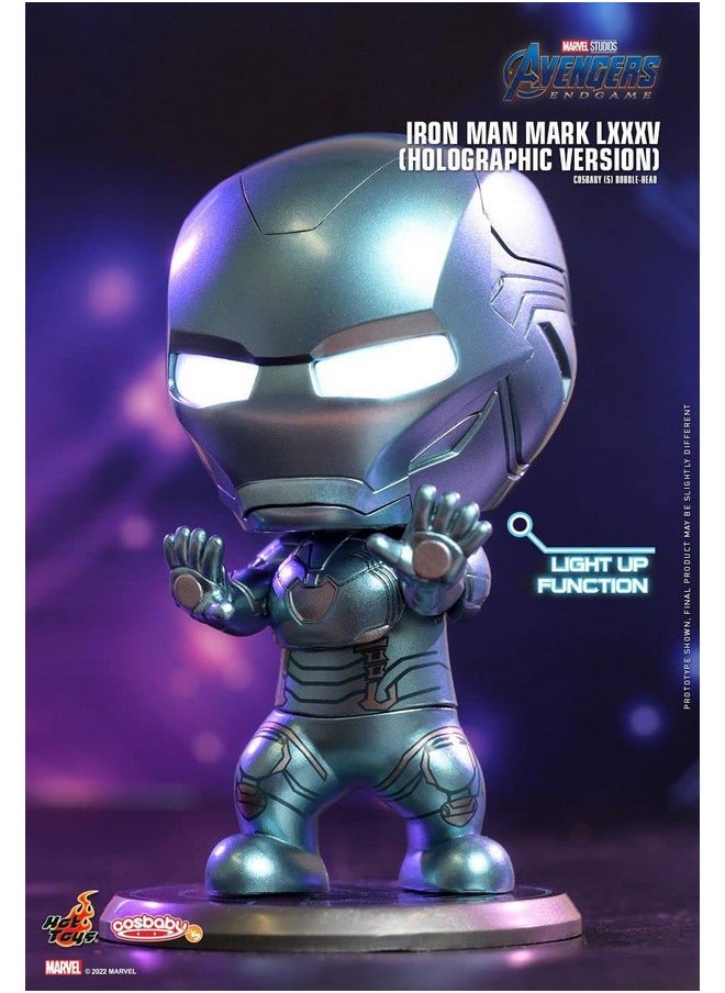 Hot Toys - Iron Man Mark Lxxxv Holographic Cosbaby Bobble Head - Image 1