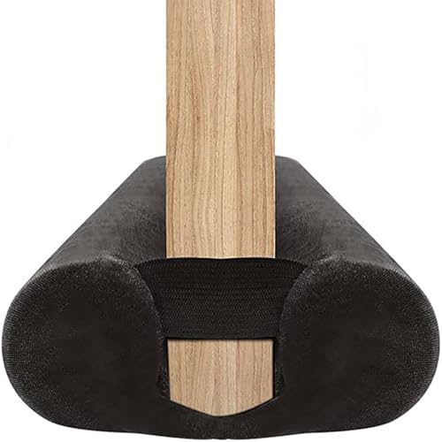 BKSAI Door Draft Stopper for Doors 29-35" No Adhesive Draft Stopper for Bottom of Door Draught Excluder Under Door Wind Blocker Reduce Noise Draught Excluder Sweep Sound Proof(Black) - Image 1