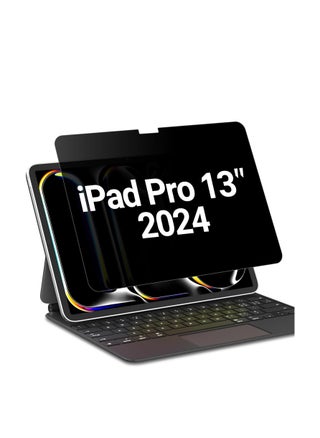 Privacy Screen Protector for iPad Pro 13 Inch M4 2024, Nano Detachable 30-Degree Privacy Filter, Reusable & Removable, Matte Finish Anti-Glare, Anti-Scratch, Easy Installation - pzsku/Z890031698417454636EEZ/45/1742699661/688a4648-697c-436e-a4fd-598e4ad542ba