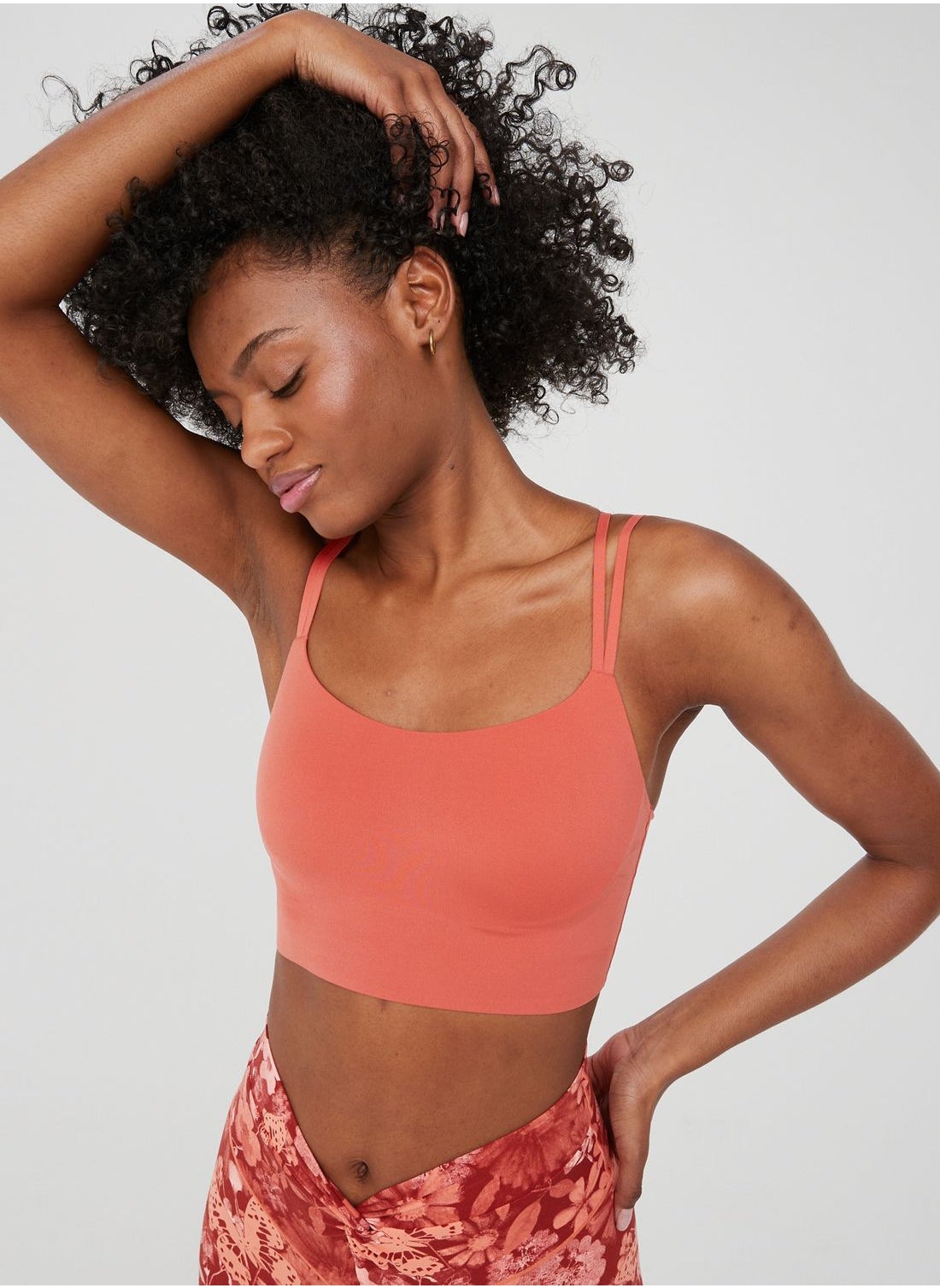 halter neck sports top