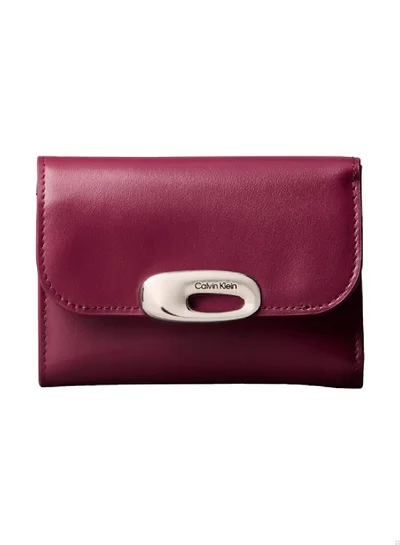 CALVIN KLEIN Engraved Trifold Wallet