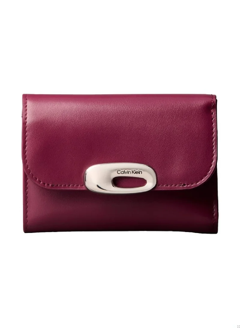 CALVIN KLEIN Engraved Trifold Wallet