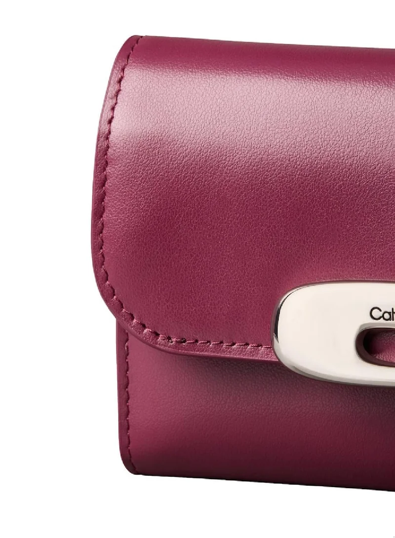 CALVIN KLEIN Engraved Trifold Wallet