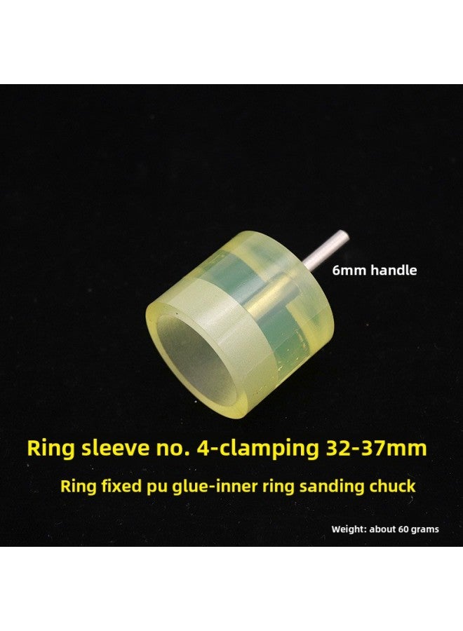 Jade Jade Agate Ring Bracelet Tapered Silicone Inner And Outer Ring Polishing Fixing Glue Stick Tool-Model:Ring Sleeve No. 4-clamping 32-37mm - Image 1