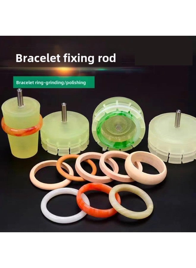 Jade Jade Agate Ring Bracelet Tapered Silicone Inner And Outer Ring Polishing Fixing Glue Stick Tool-Model:Ring Sleeve No. 4-clamping 32-37mm - Image 2